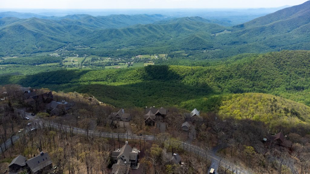 Overhead photo of Blackrock Circle