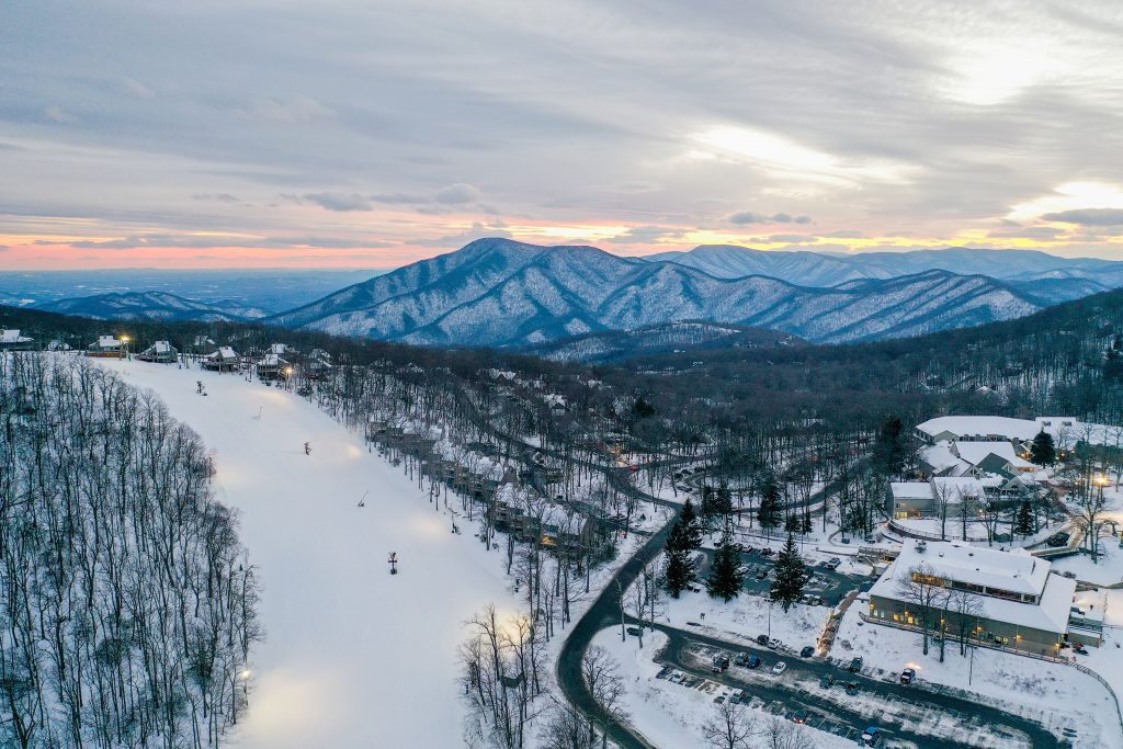 wintergreen resort scenic winter 1